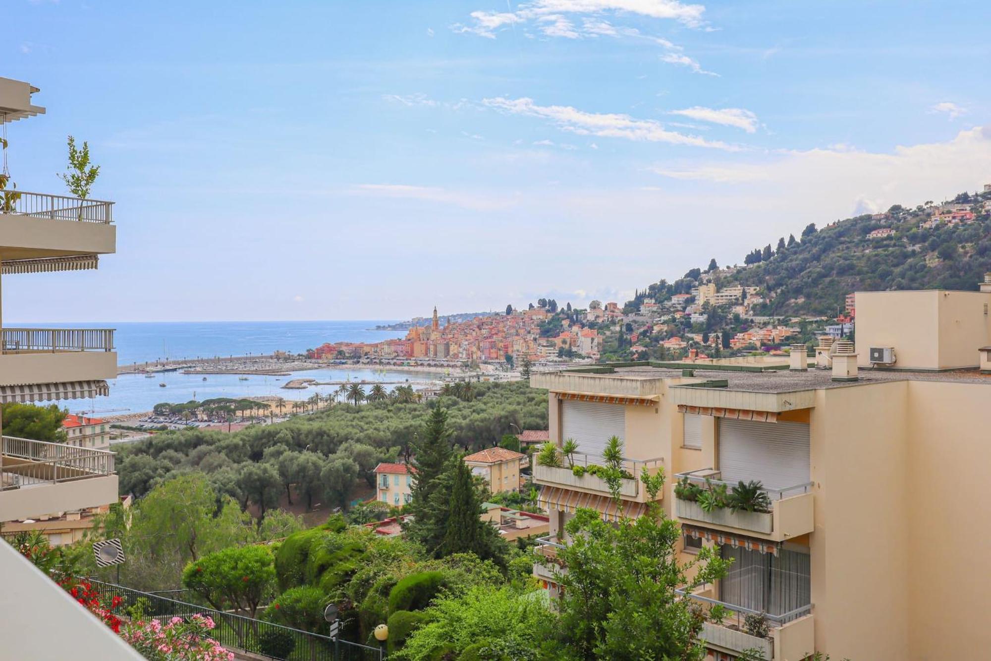 « La Grande Residence » Vue Mer, Piscine Мантон Екстер'єр фото